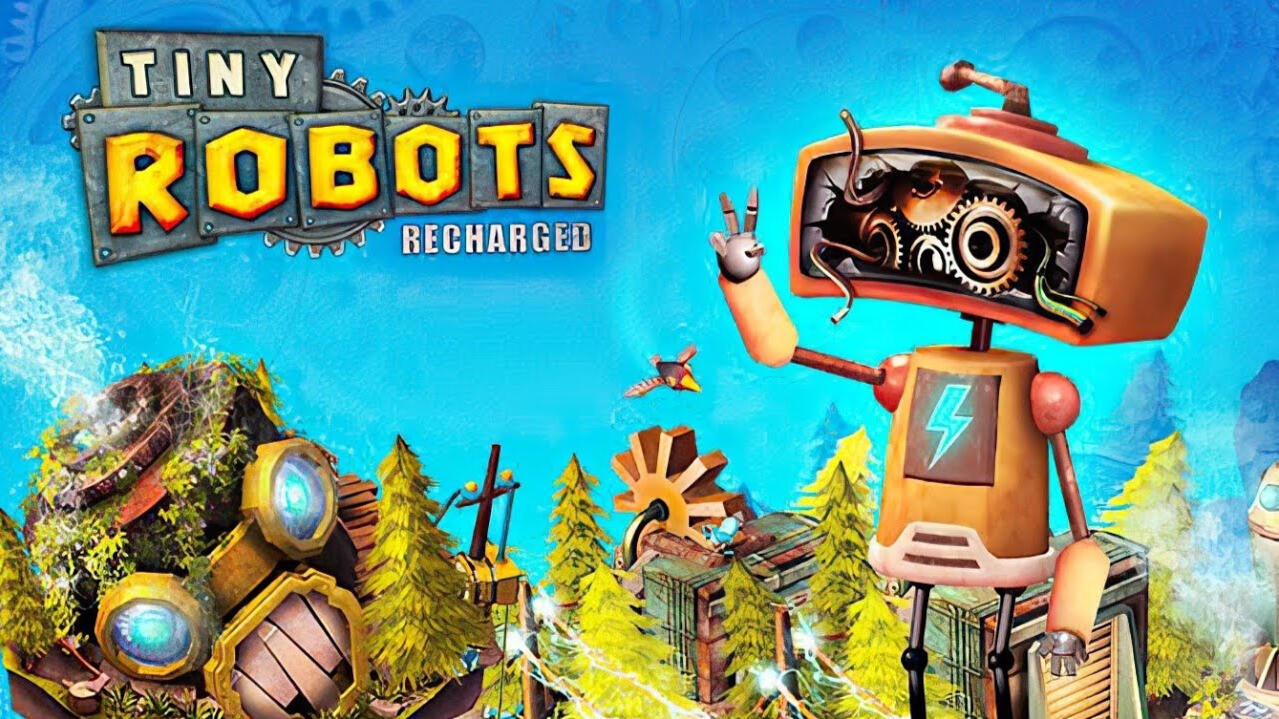 Tiny Robots Recharged, a tiny robot exploring a secret laboratory